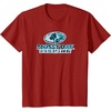 Mossy Oak Fishing Open Water Classic Blue Logo T-Shirt(Cranberry Red)