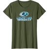 Mossy Oak Fishing Open Water Classic Blue Logo T-Shirt(Olive Green)