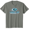 Mossy Oak Fishing Open Water Classic Blue Logo T-Shirt(Olive Heather)