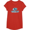 Mossy Oak Fishing Open Water Classic Blue Logo T-Shirt(Red)