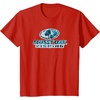 Mossy Oak Fishing Open Water Classic Blue Logo T-Shirt(Red)