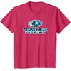 Mossy Oak Fishing Open Water Classic Blue Logo T-Shirt(Red Heather)