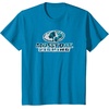 Mossy Oak Fishing Open Water Classic Blue Logo T-Shirt(Sapphire Blue)