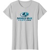 Mossy Oak Fishing Open Water Classic Blue Logo T-Shirt(Silver Grey)
