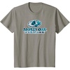 Mossy Oak Fishing Open Water Classic Blue Logo T-Shirt(Slate Grey)