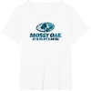 Mossy Oak Fishing Open Water Classic Blue Logo T-Shirt(White)
