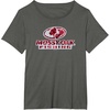 Mossy Oak Fishing Open Water Classic Red Logo T-Shirt(Asphalt Grey)