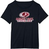 Mossy Oak Fishing Open Water Classic Red Logo T-Shirt(Black)