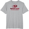 Mossy Oak Fishing Open Water Classic Red Logo T-Shirt(Heather Grey)