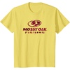 Mossy Oak Fishing Open Water Classic Red Logo T-Shirt(Lemon Yellow)