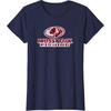Mossy Oak Fishing Open Water Classic Red Logo T-Shirt(Navy Blue)