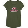 Mossy Oak Fishing Open Water Classic Red Logo T-Shirt(Olive Green)