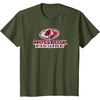 Mossy Oak Fishing Open Water Classic Red Logo T-Shirt(Olive Green)