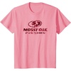 Mossy Oak Fishing Open Water Classic Red Logo T-Shirt(Pink)