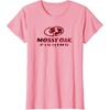 Mossy Oak Fishing Open Water Classic Red Logo T-Shirt(Pink)