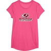Mossy Oak Fishing Open Water Classic Red Logo T-Shirt(Pink Heather)
