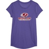 Mossy Oak Fishing Open Water Classic Red Logo T-Shirt(Purple Heather)
