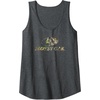 Mossy Oak Nature Camouflage Classic Outdoors Logo Tank Top(Dark Heather Grey)
