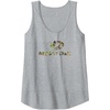 Mossy Oak Nature Camouflage Classic Outdoors Logo Tank Top(Heather Grey)