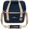 Yukon Outfitters Can Tech Cooler Bag, Durable TRU Welded Leakproof Insulated Outdoor Camping Boating Meal & Drink Lunchbox w/Airtight Zippers, Padded Carry Handle & Shoulder Strap(Navy/Tan)