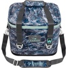 Yukon Outfitters Can Tech Cooler Bag, Durable TRU Welded Leakproof Insulated Outdoor Camping Boating Meal & Drink Lunchbox w/Airtight Zippers, Padded Carry Handle & Shoulder Strap(Mossy Oak Steelhead)