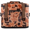 Yukon Outfitters Can Tech Cooler Bag, Durable TRU Welded Leakproof Insulated Outdoor Camping Boating Meal & Drink Lunchbox w/Airtight Zippers, Padded Carry Handle & Shoulder Strap(Vintage Camo)