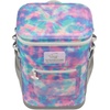 Yukon Outfitters Hatchie Backpack Cooler, 54-Liter Durable Insulated Cargo-Ready Outdoor Hiking Watersports Meals & Beverages Daypack Cooler w/Airtight Zippers, Padded Straps & Carry Handle(Shibori Tie Dye)