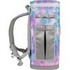 Yukon Outfitters Hatchie Backpack Cooler, 54-Liter Durable Insulated Cargo-Ready Outdoor Hiking Watersports Meals & Beverages Daypack Cooler w/Airtight Zippers, Padded Straps & Carry Handle(Shibori Tie Dye)