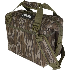 AO Coolers Original Soft Cooler with High-Density Insulation, Mossy Oak Bottomland, 24 Pack(Bottomland)