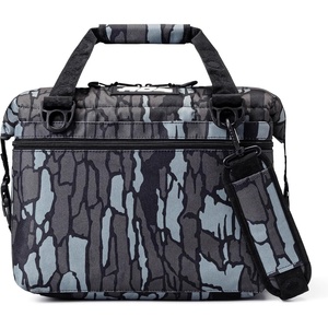 AO Coolers Original Soft Cooler with High-Density Insulation, Mossy Oak Bottomland, 24 Pack(TreBark)