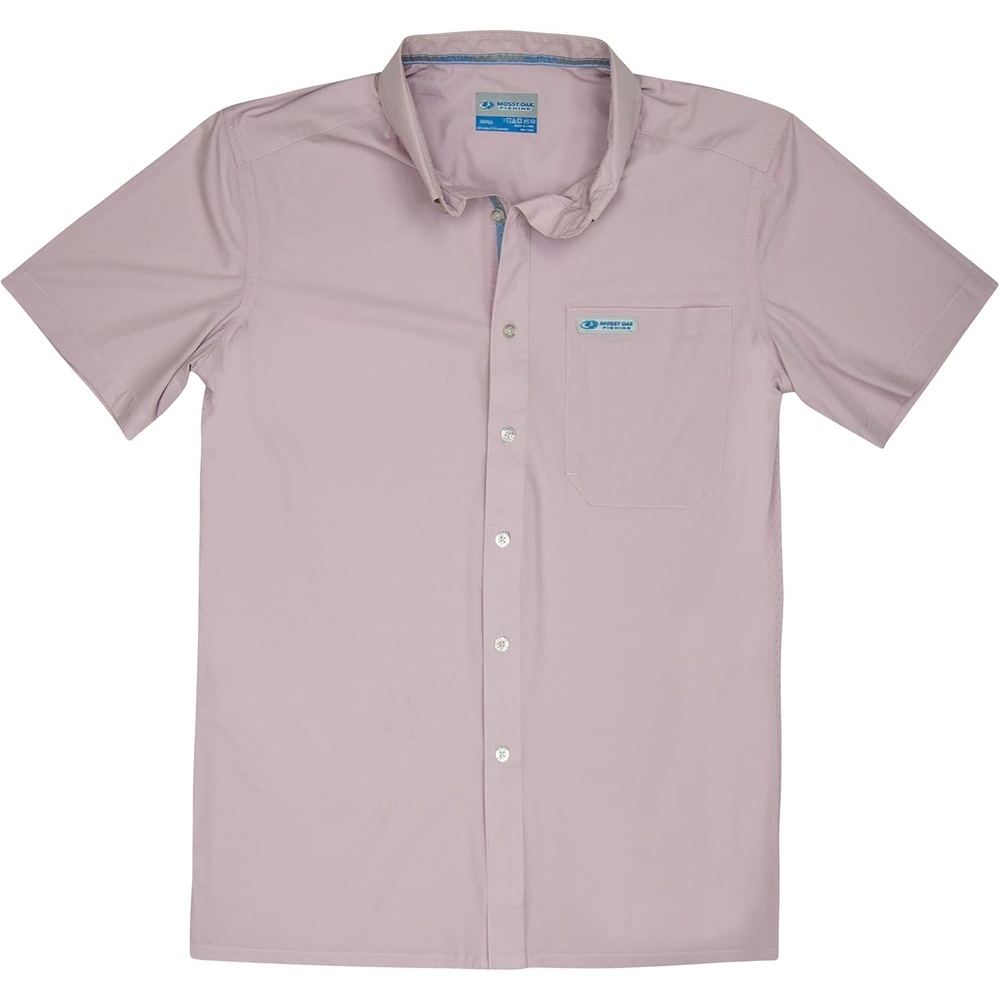 image:imageMossy Oak Mens Mens Fishing Shirts Short Sleeve InshoreDream of Cotton