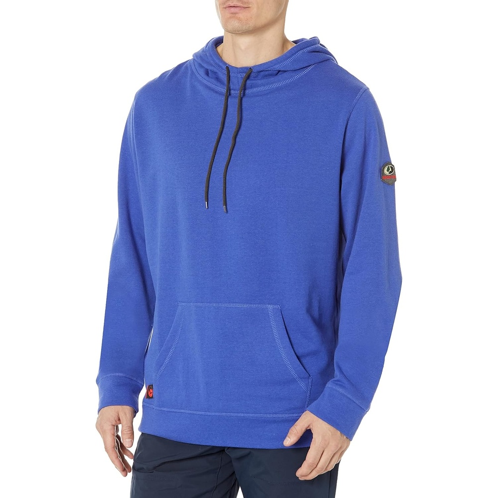 image:imageMossy Oak Mens Mens Workout Hoodies Gym Pullover Plain SweatshirtRoyal