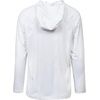 Mossy Oak Men’s Men’s Lightweight Sun Hoodie, Hooded Fishing Shirts(Brillant White)