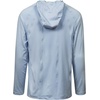 Mossy Oak Men’s Men’s Lightweight Sun Hoodie, Hooded Fishing Shirts(Illusion Blue21)