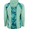 Mossy Oak Men’s Men’s Lightweight Sun Hoodie, Hooded Fishing Shirts(Lichen)