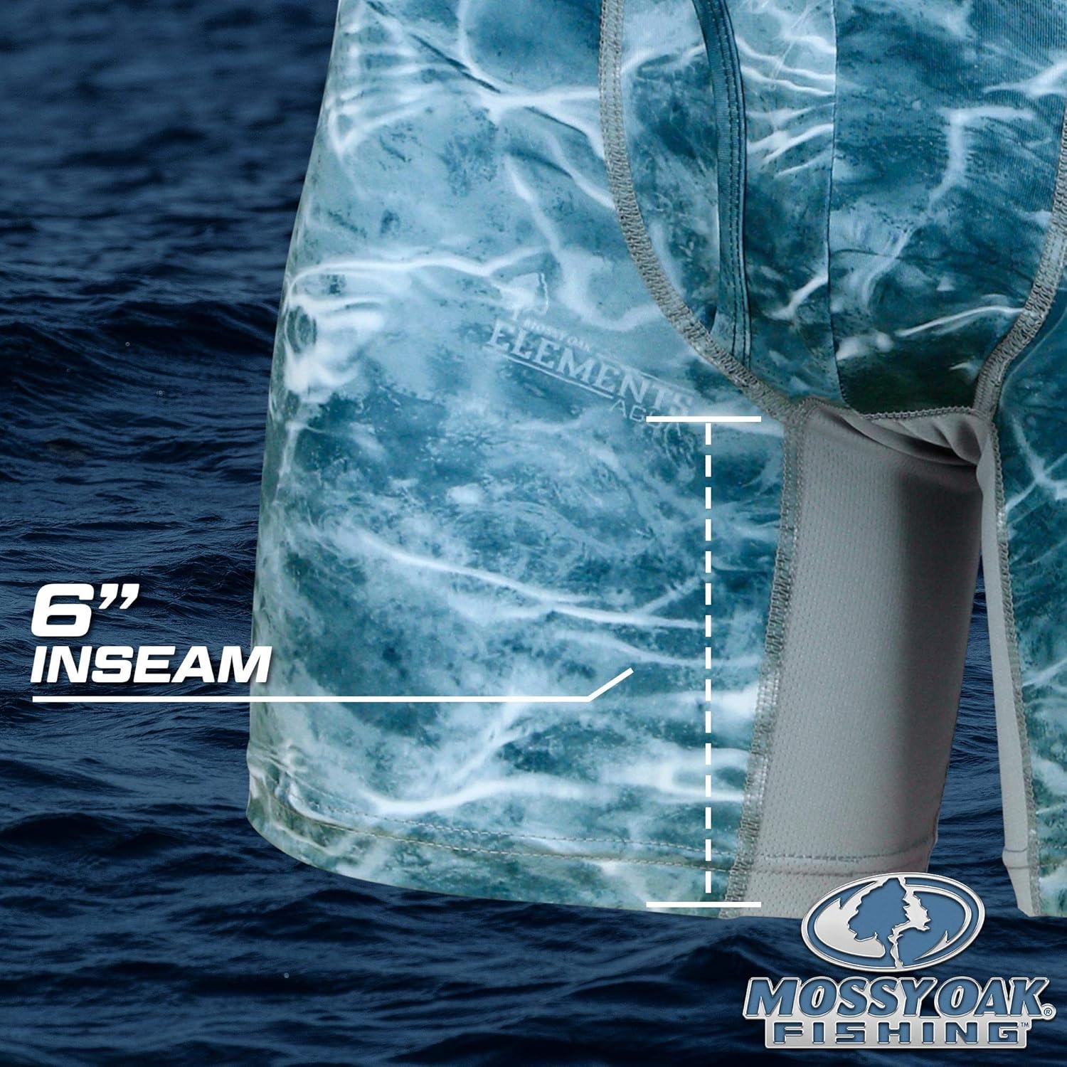 image:imageMossy Oak Fishing Mens Boxer Briefs Quick Dry amp Anti Chafing UnderwearMarlin
