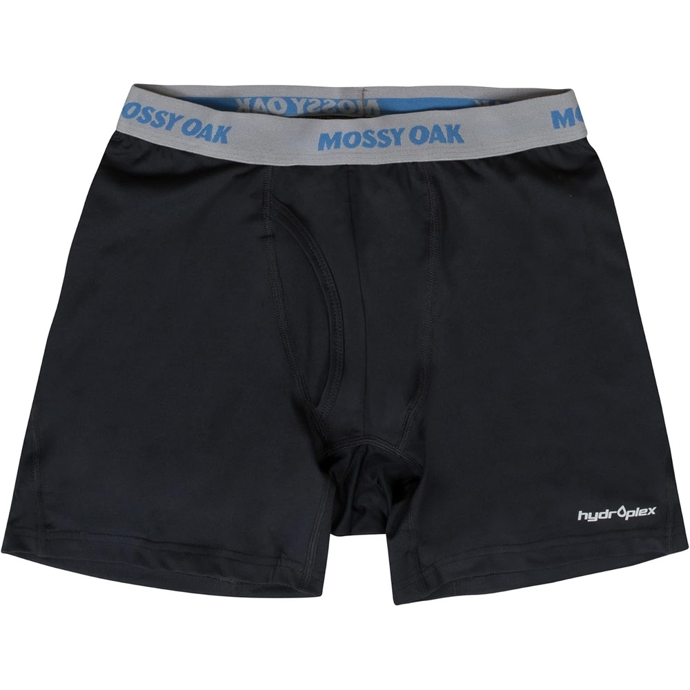 image:imageMossy Oak Fishing Mens Boxer Briefs Quick Dry amp Anti Chafing UnderwearAnthracite
