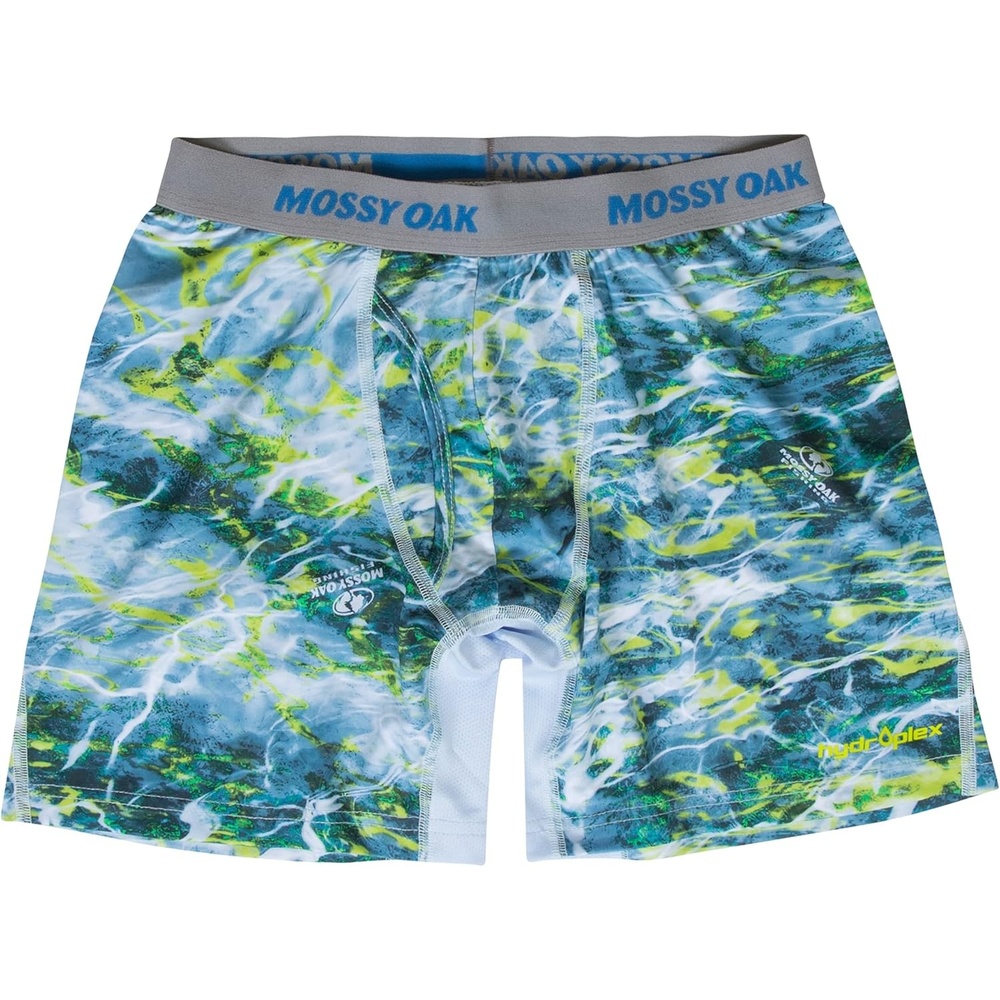 image:imageMossy Oak Fishing Mens Boxer Briefs Quick Dry amp Anti Chafing UnderwearYellowtail