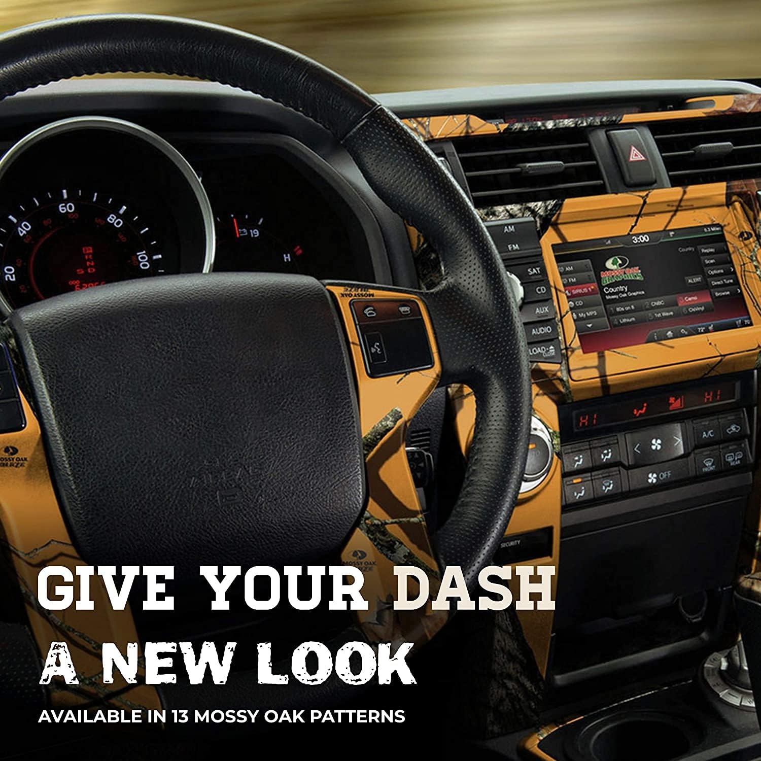 image:imageMossy Oak Country DNA Interior Auto Dash Kit Easy to Install NoFade Cast Vinyl HiDef Matte Finish 12 x 20