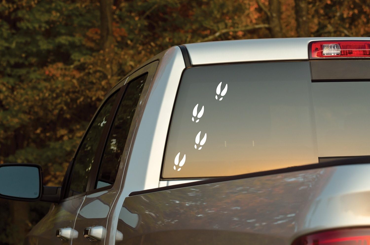 image:imageMossy Oak Graphics Animal Decal Easy to Install Nofade Cast Vinyl Hidef Matte Finish Paws Tracks Mallard PatternsDeer Tracks