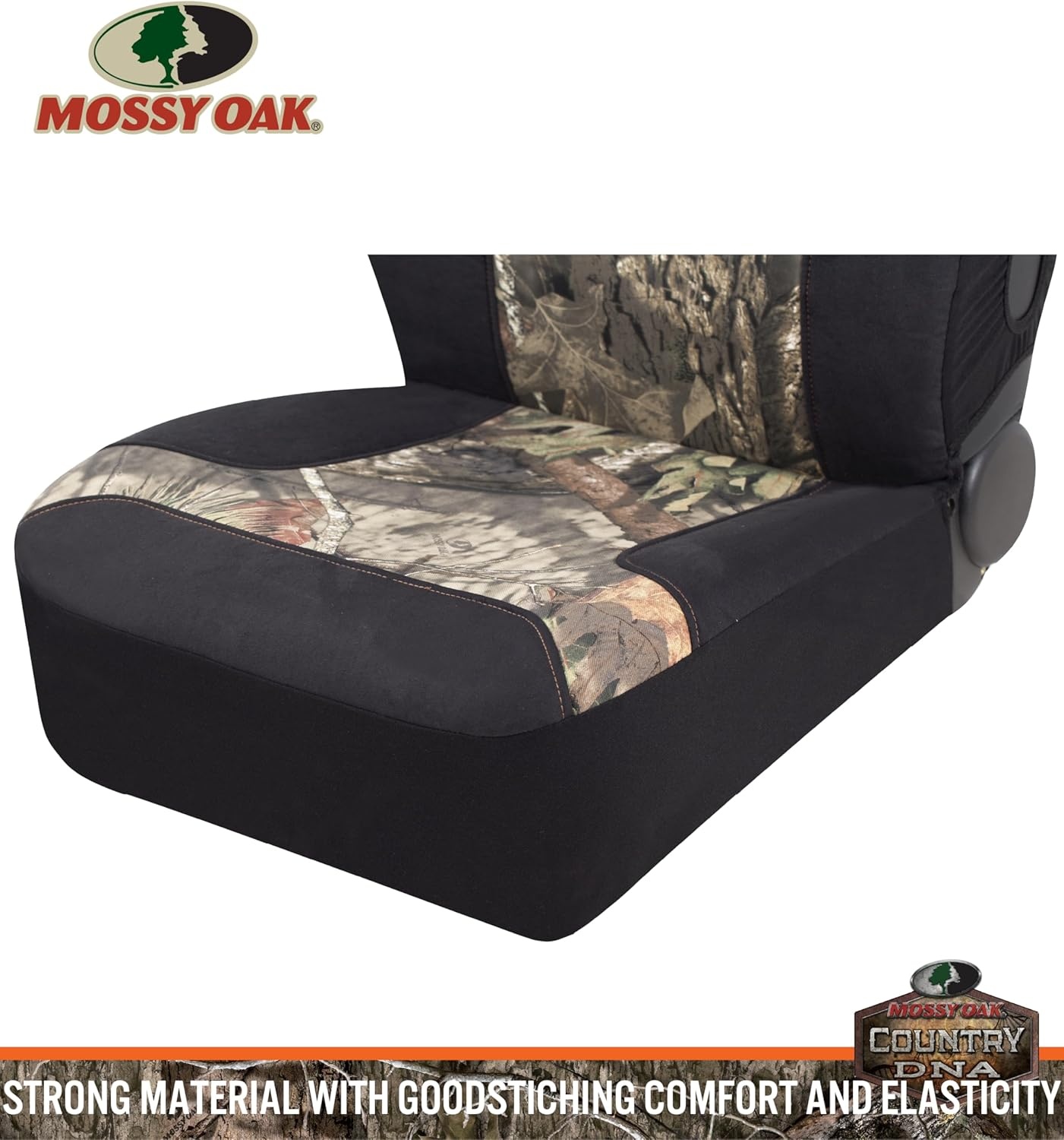 image:imageMossy Oak Low Back Camo Full Size Bench Seat Covers Universial Fit Fit Most Rear Seats Made with Premium RipStop Oxford Fabric Official Licensed ProductCotton Suede Camo High Back Front Truck