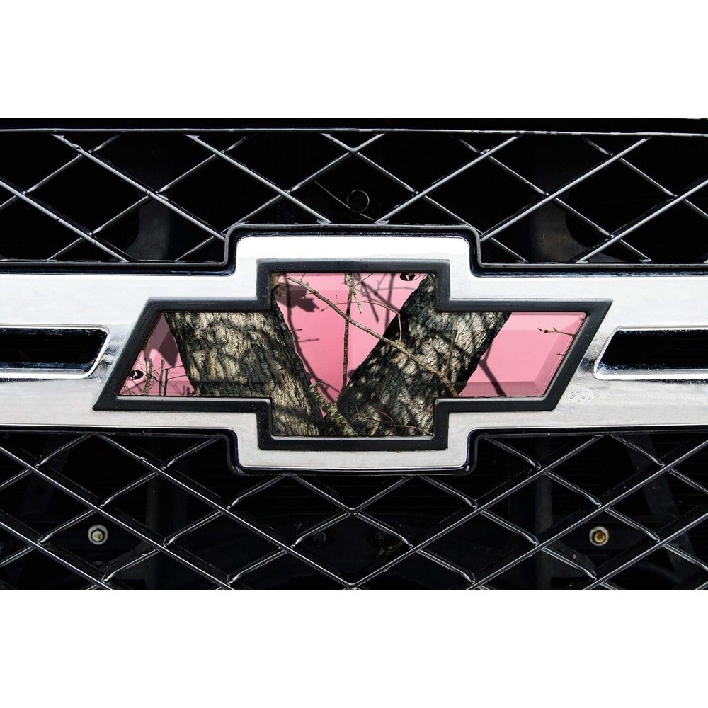 image:imageMossy Oak Graphics Universal BreakUp Pink Auto Emblem Skin Easy to Install Vinyl Wrap Fits Any Auto Emblem on Trucks Cars or SUVs