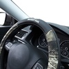 Mossy Oak Camo Steering Wheel Cover, Universal 15 inch – Made with Premium PVC Leather and Cotton Fabric – Official Licensed Product(Cotton Steering Wheel Cover)