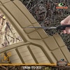 Mossy Oak Camo Trimmable Floor Mats – All Weather Protection – Trim to Fit for Car, SUV, Van, Trucks – Official Licensed Product (4 Pcs)(Beige)
