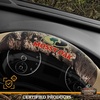 Mossy Oak Full Camo Steering Wheel Cover – Made from Premium Leather, Universal Fit for 14 1/2 to 15 inches – Official Licensed Product – Beige Color(Beige)