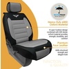 Mossy Oak Heavy Duty Premium Truck Seat Covers for Front Seats, Fits Full-Size Truck SUV, Padded Seat Cover with Bottom Wrap-around, Front & Rear Storage Pockets,Front Seat Protector, Waterproof, 2 pc(Truck Seat Cushion Grey)