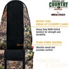 Mossy Oak Heavy Duty Premium Truck Seat Covers for Front Seats, Fits Full-Size Truck SUV, Padded Seat Cover with Bottom Wrap-around, Front & Rear Storage Pockets,Front Seat Protector, Waterproof, 2 pc(Towel Seat Cover 1pcs)