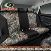Mossy Oak Low Back Camo Full Size Bench Seat Covers, Universial Fit, Fit Most Rear Seats – Made with Premium Rip-Stop Oxford Fabric – Official Licensed Product(Oxford Camo Low Back Rear)