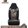 Mossy Oak Low Back Camo Full Size Bench Seat Covers, Universial Fit, Fit Most Rear Seats – Made with Premium Rip-Stop Oxford Fabric – Official Licensed Product(Cotton & Suede Camo High Back Front Truck)
