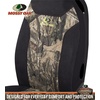 Mossy Oak Low Back Camo Full Size Bench Seat Covers, Universial Fit, Fit Most Rear Seats – Made with Premium Rip-Stop Oxford Fabric – Official Licensed Product(Cotton & Suede Camo High Back Front Truck)